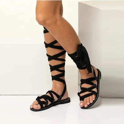 Beach strap flat sandals