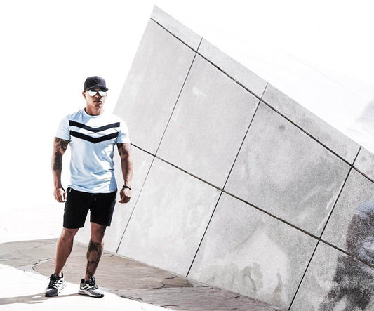 Sports leisure workout T-shirt - Mubimart