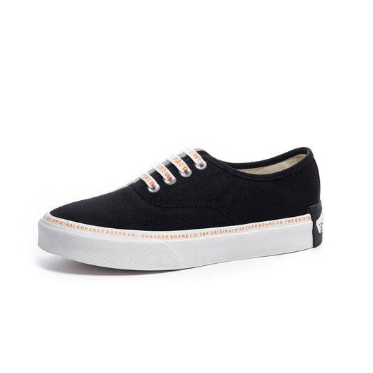 Letter casual canvas shoes women - Mubimart