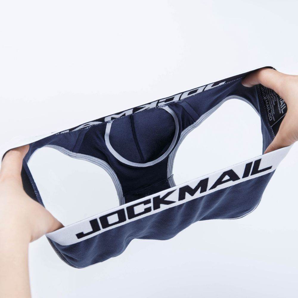 Men Underwear Briefs U Convex Big Pouch Jockstrap - Mubimart