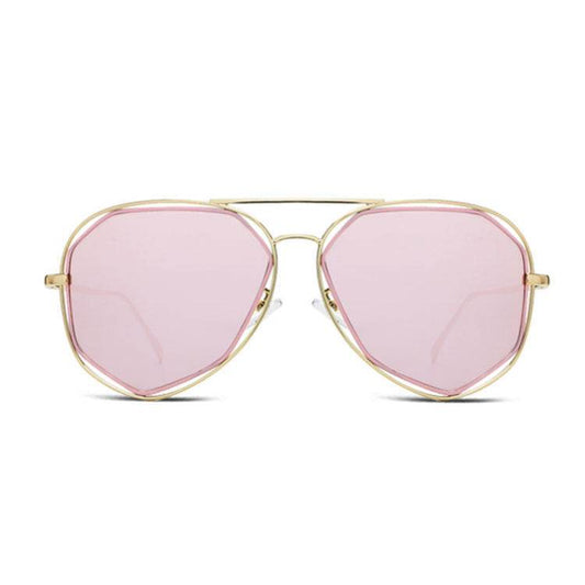 Pink driving polarized sunglasses - Mubimart