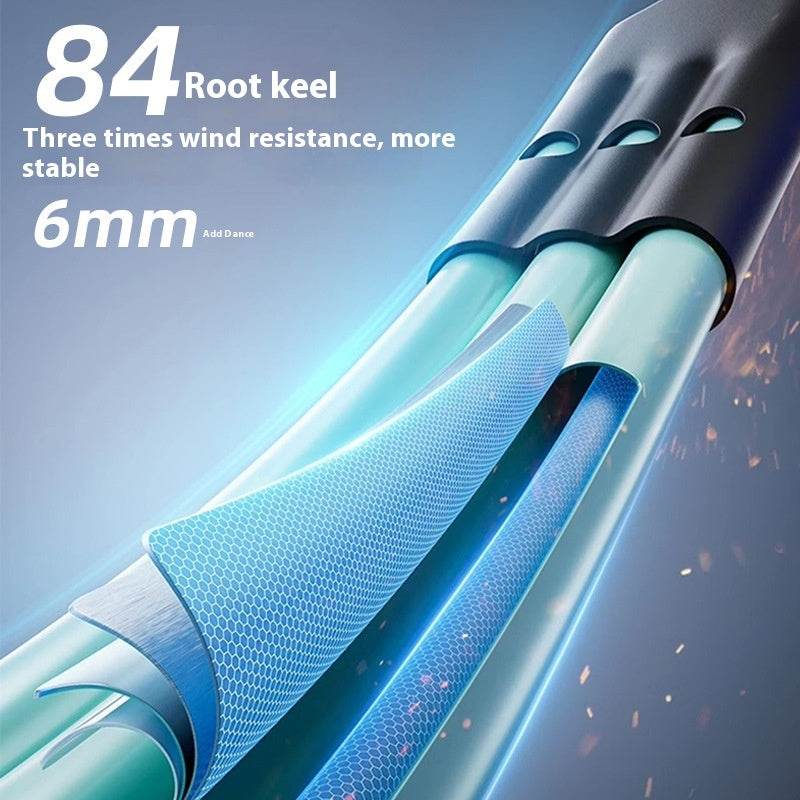 84 Bone Ring Buckle Umbrella Automatic Sun Shade UV - Mubimart