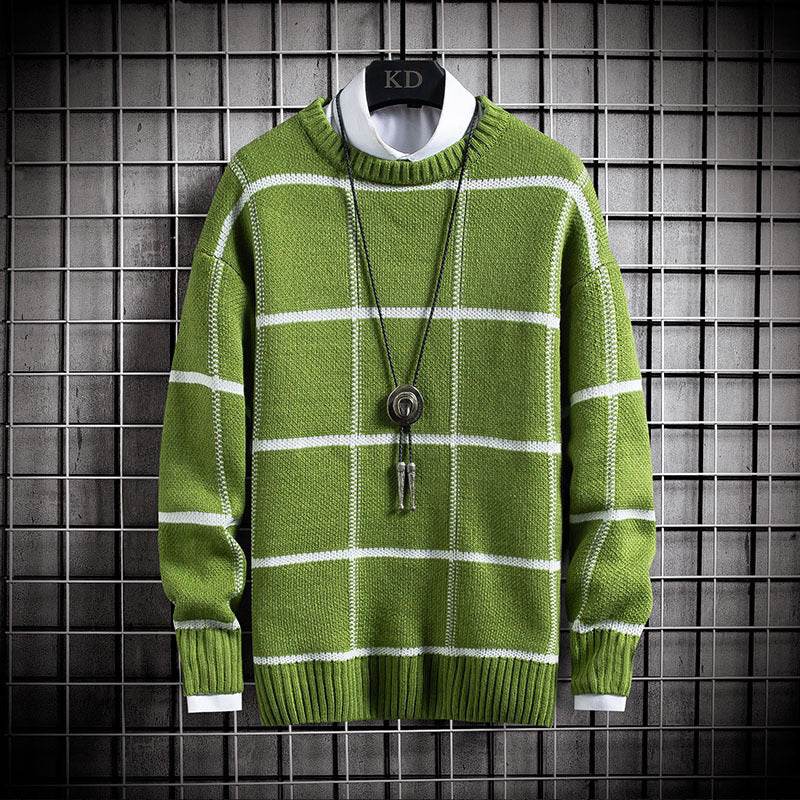 Thickened pullover sweater - Mubimart