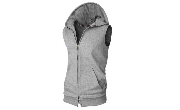 Sleeveless Men's Hoodies - Mubimart
