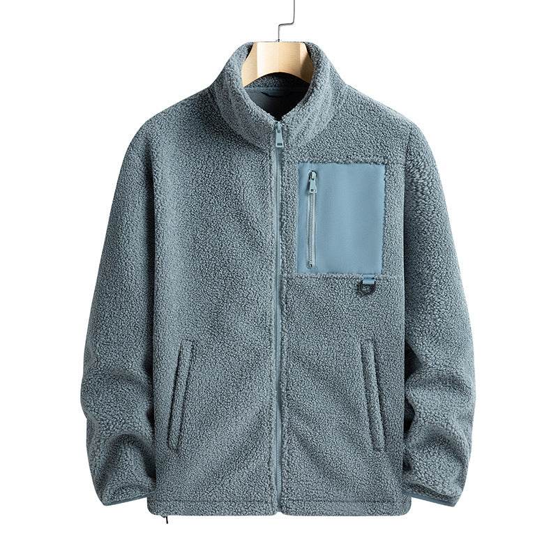 Couple Fleece Warm Breathable Polar Fleece Jacket - Mubimart