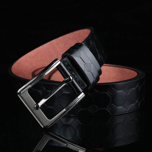 new men's belts, European and American fashion belts, foreign trade explosion belt manufacturers wholesale - Mubimart
