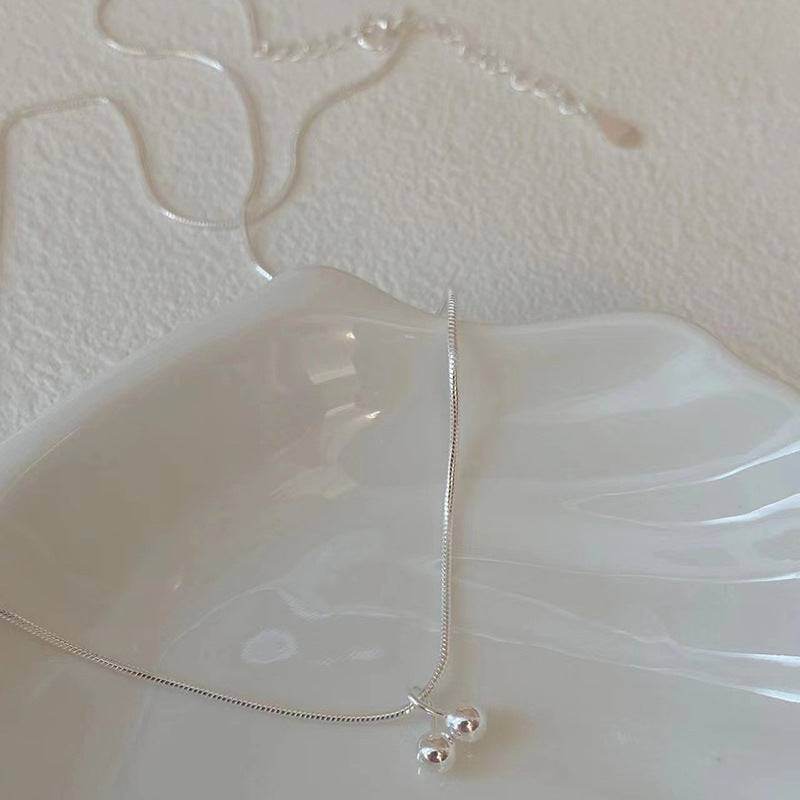 Love Pearl Clavicle Chain Necklace For Women - Mubimart