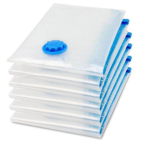 Hot Vacuum Bag Storage Bag Transparent Border Foldable Extra Large Compressed Organizer Saving Space Seal Bags Organizer - Mubimart