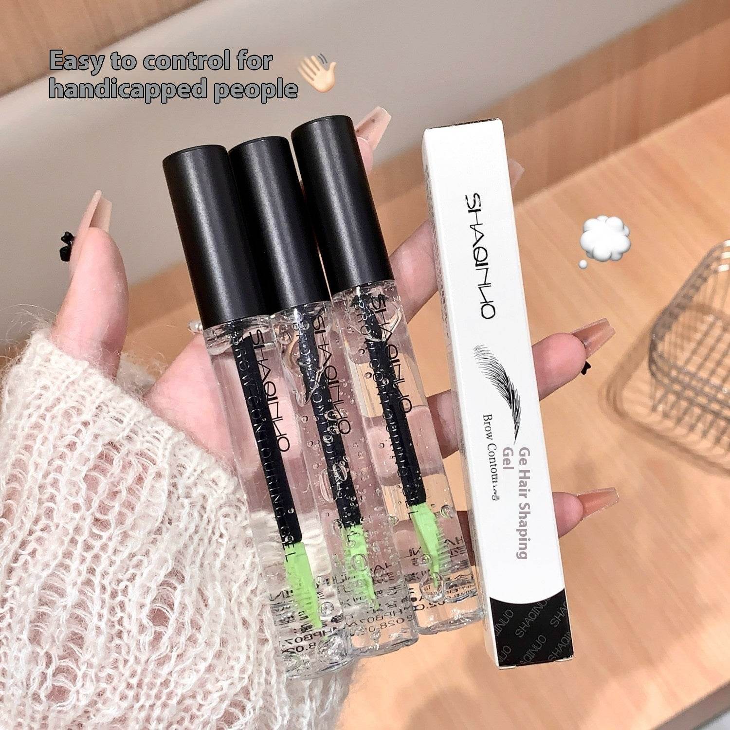 Eyebrow Shaping Waterproof Sweat-proof Transparent Raincoat - Mubimart