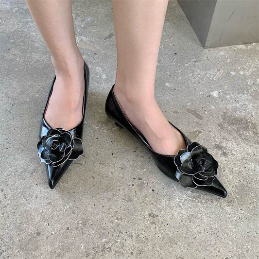 Women's Low Heel Pumps Fashion Shoes - Mubimart