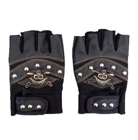 leather gloves - Mubimart