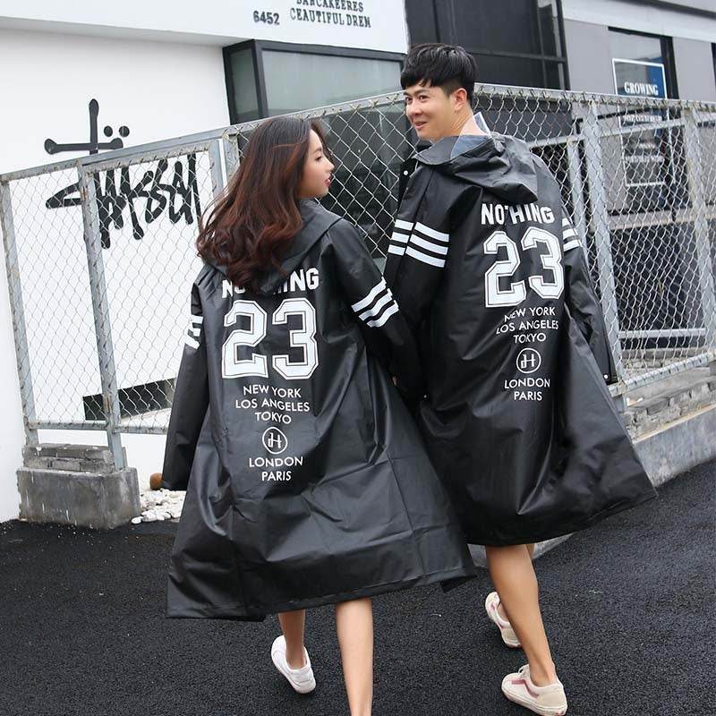 Transparent EVA raincoat - Mubimart