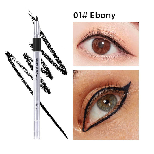 DEROL Waterproof Color Eyeliner Makeup Eyeliner - Mubimart