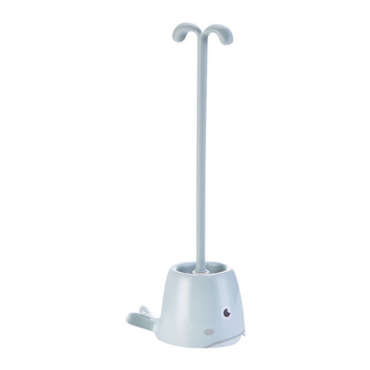New Type Of Silicone Toilet Brush Whale Creative Toilet Brush