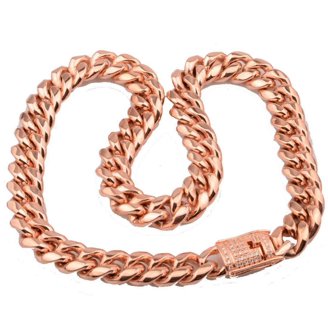 Gold Chain Men Necklace - Mubimart