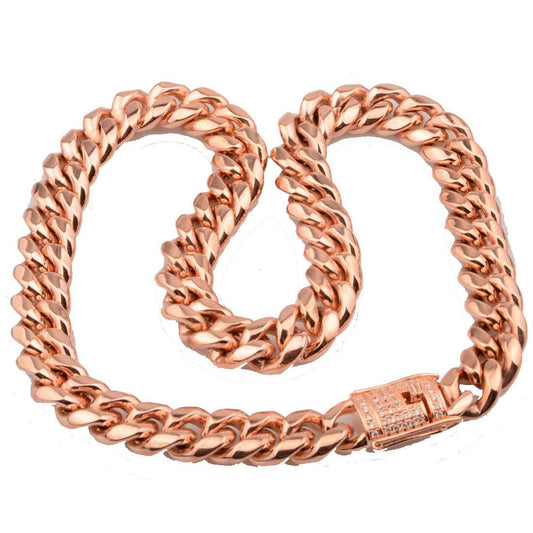 Gold Chain Men Necklace - Mubimart