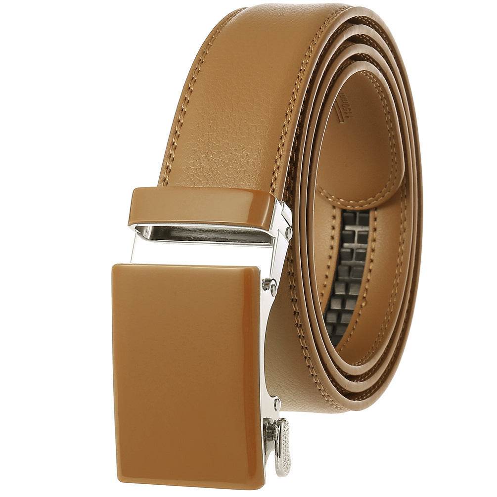 Business belt automatic buckle belt - Mubimart