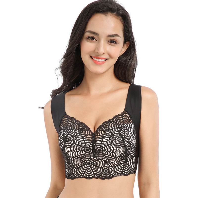 Women's Sexy Bra Plus Size Lace Underwear - Mubimart