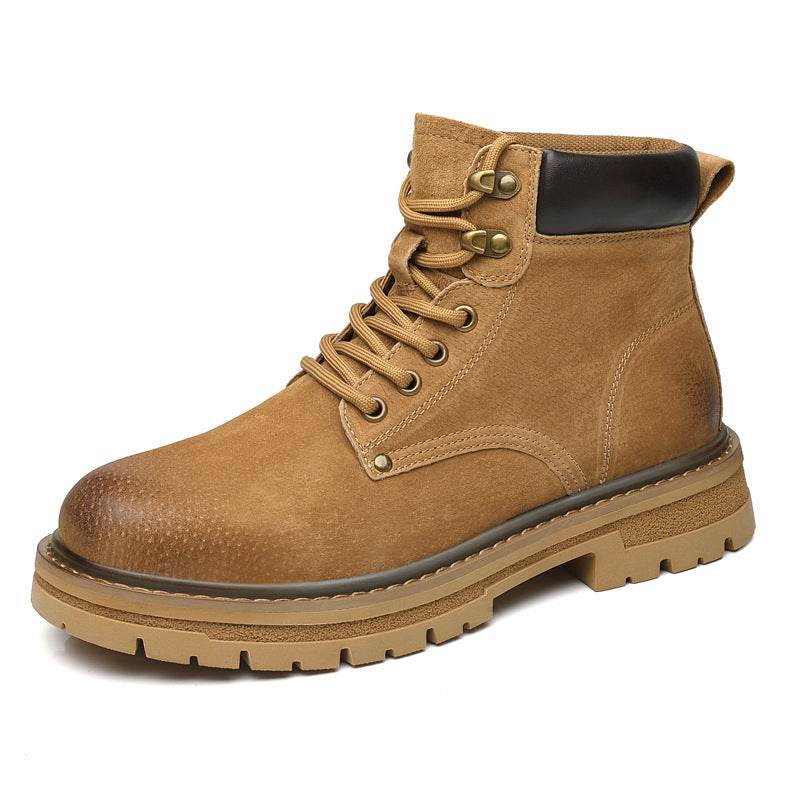 Workwear British Style Men's Hiking Boots - Mubimart