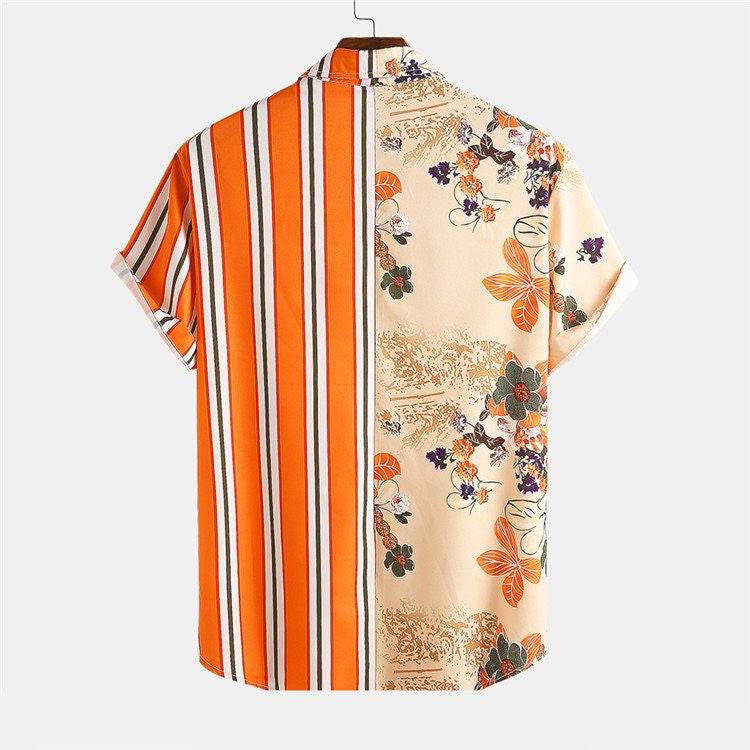 Fashion shirt shirt jacket male - Mubimart