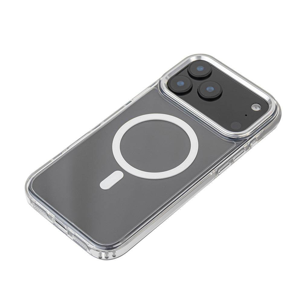 Magnetic Suction Applicable 17ProMax Transparent Phone Case - Mubimart