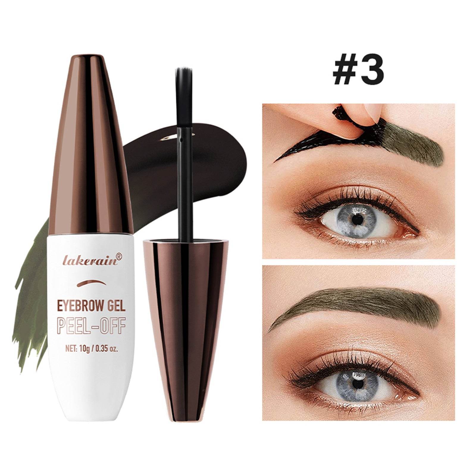 Wild Eyebrow Three-dimensional Waterproof Sweat-proof Not Easy To Fade Eyebrow Cream - Mubimart