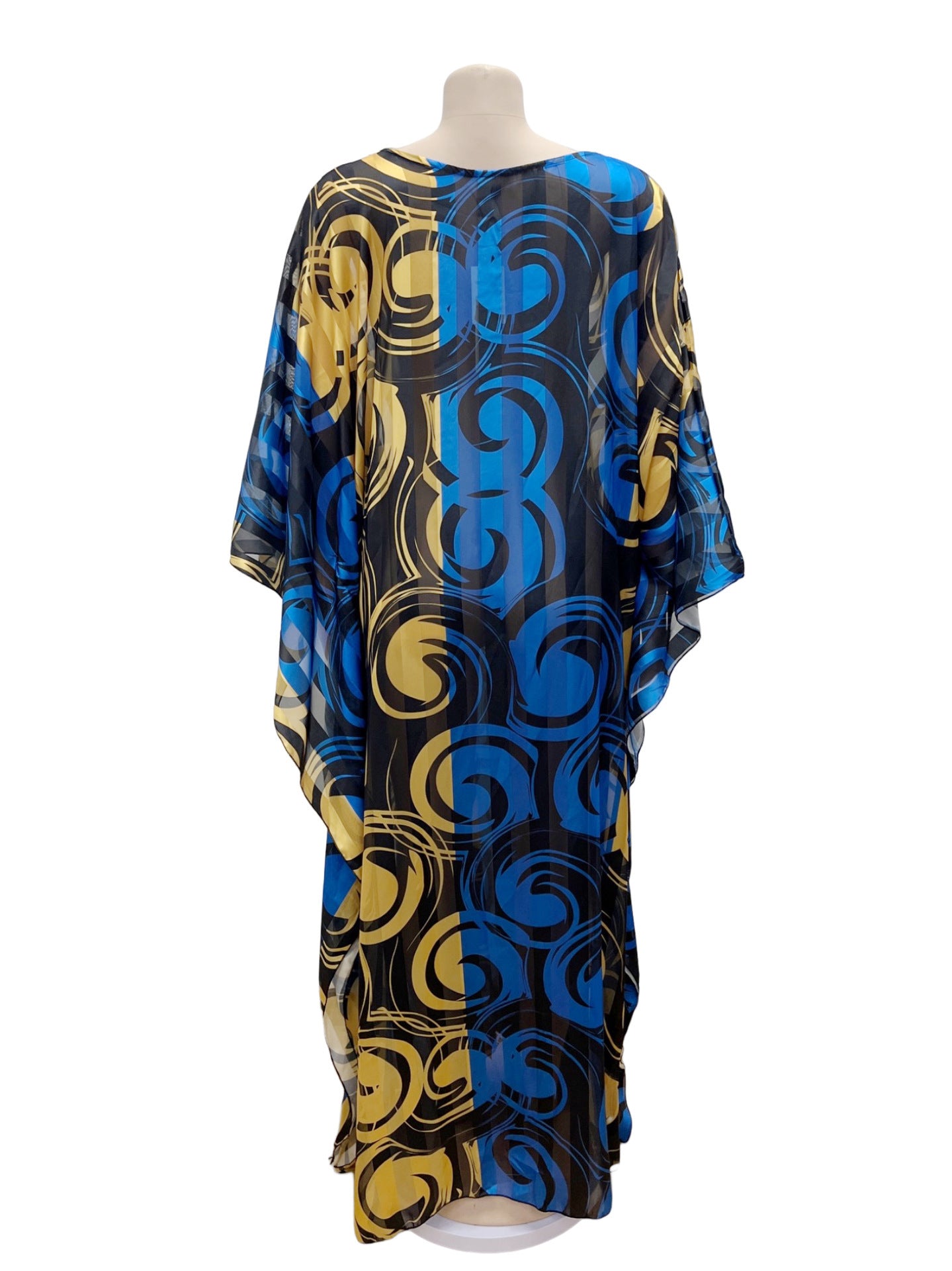 Fashion Printed Robe Dress Women - Mubimart -  