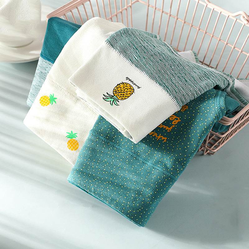 Cotton high waist panties - Mubimart