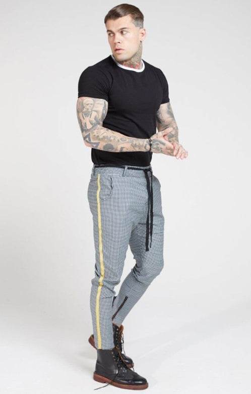 Loose leg stretch sweatpants - Mubimart