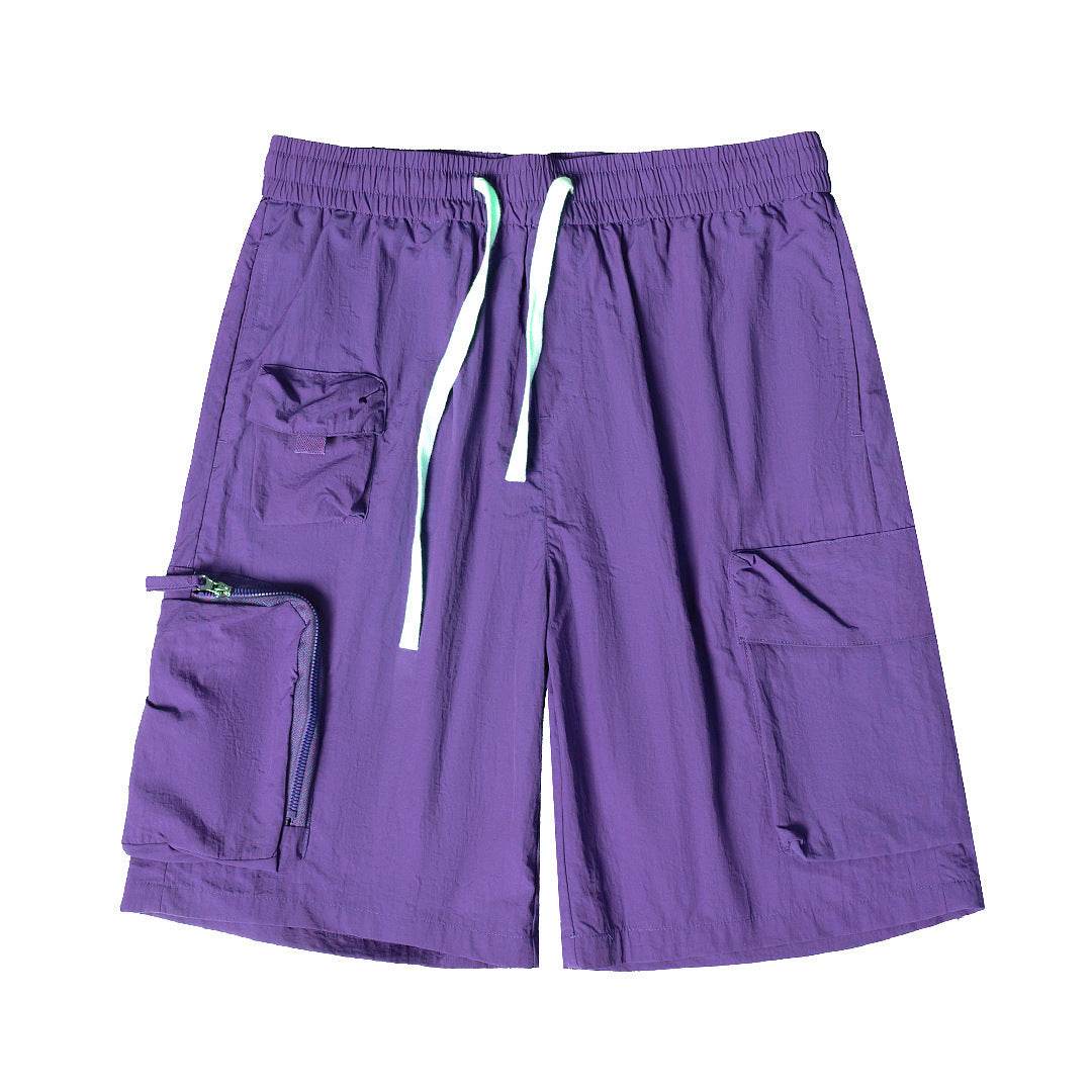 Outdoor Three-dimensional Pocket Cargo Shorts - Mubimart