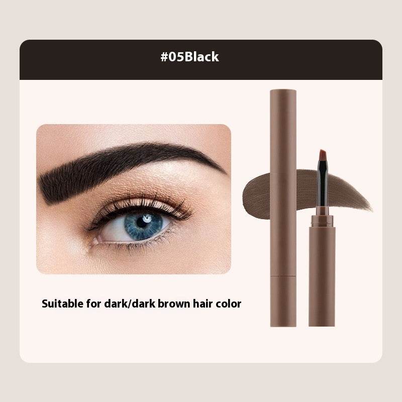 Shaping Natural Color Rendering Double-headed Eyebrow Cream - Mubimart