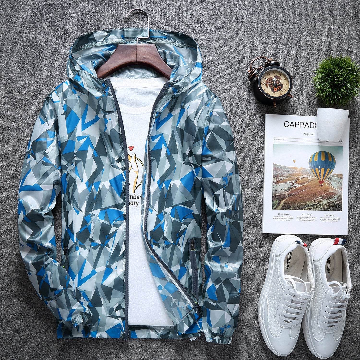Lightweight sports trench coat - Mubimart