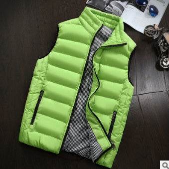 Men's vest fashion slim cotton vest men new men's cotton vest - Mubimart