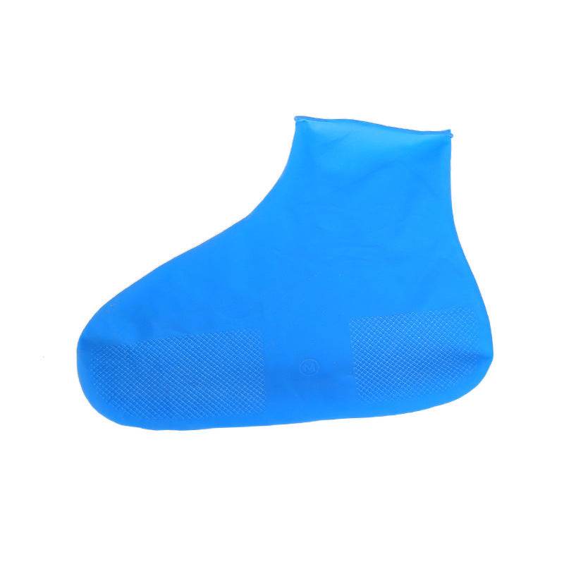 Men and women hiking slip wearable easy to carry silicone rain boots - Mubimart