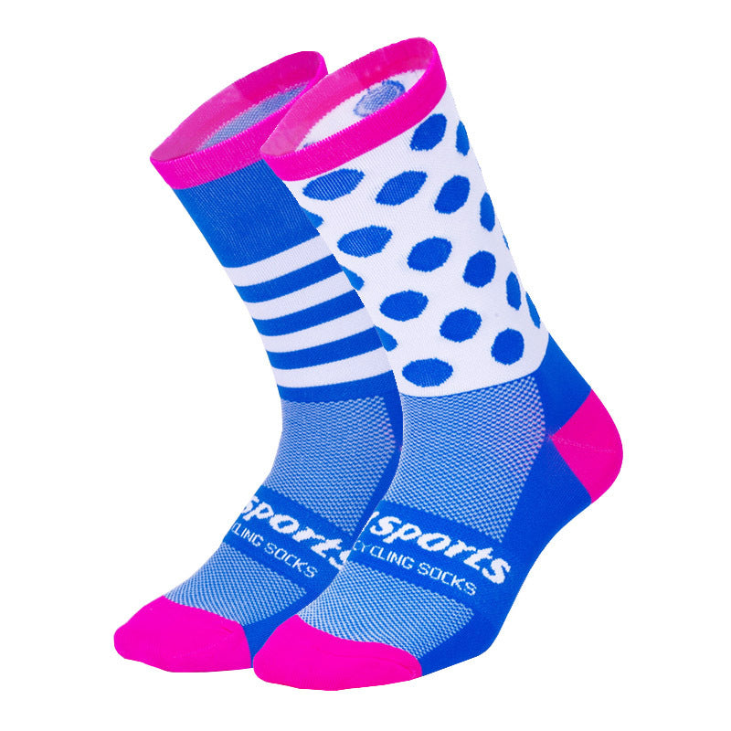 Cycling socks running skate socks - Mubimart -  