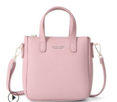 Capacity bag shoulder messenger bag ins women bag - Mubimart
