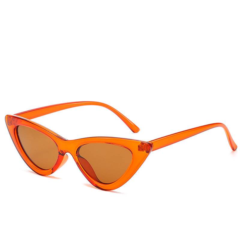 Retro Triangle Cat-eye Sunglasses - Mubimart