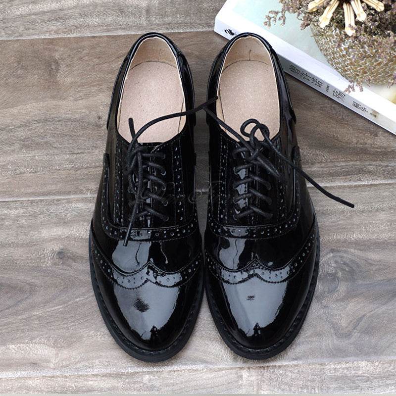 Women's spring Oxford shoes - Mubimart