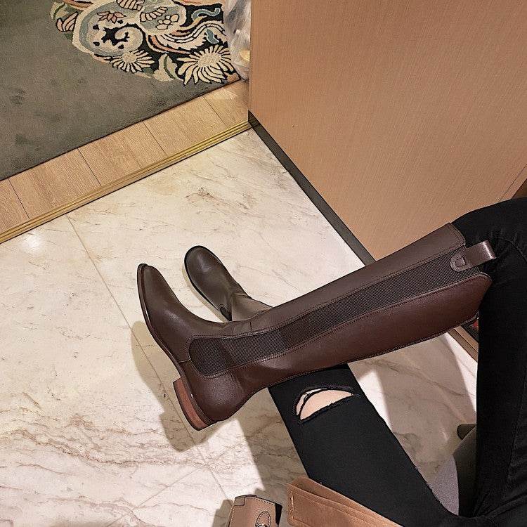 Straight tall women's boots - Mubimart