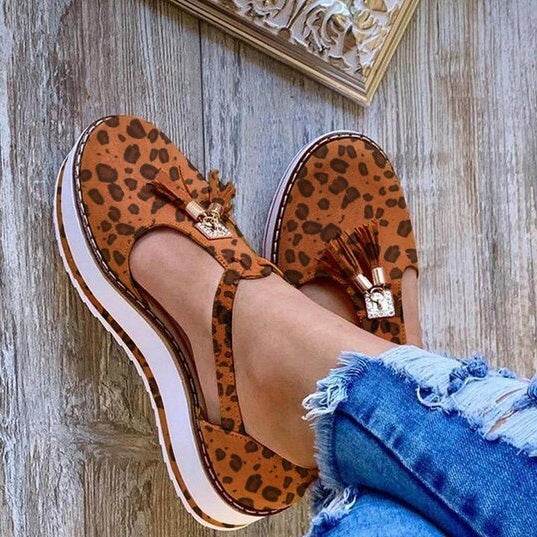 Tassel Flats Shoes Women Spring Summer Sandals - Mubimart