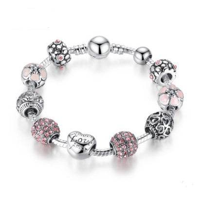 Silver Charm Bracelet - Mubimart
