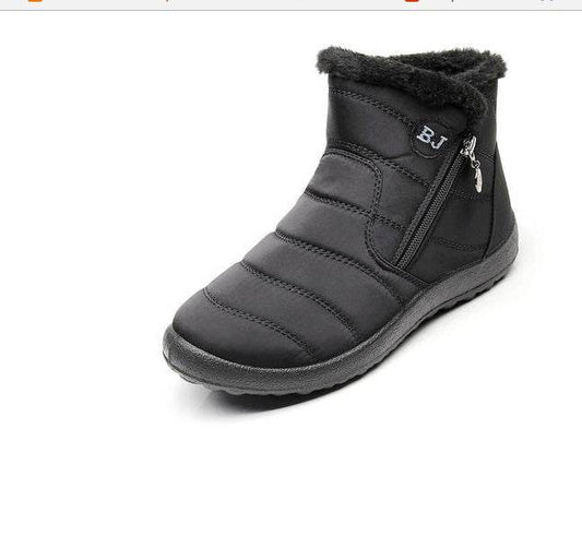 Comfy Waterproof Ankle Boots - Mubimart