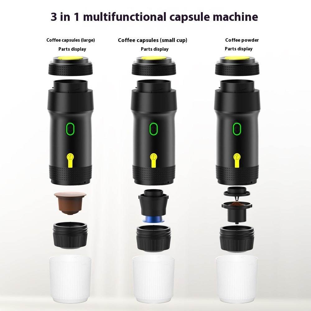 Portable Italian Capsule Coffee Machine Electric Concentrated Capsule - Mubimart