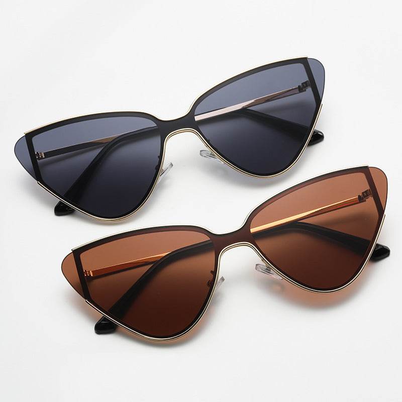 Cat's Eye Retro Sunglasses For Women - Mubimart
