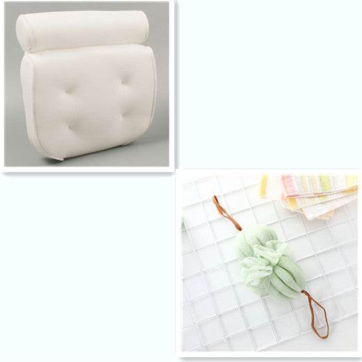 SPA bathtub pillow pillow bubble bath headrest - Mubimart
