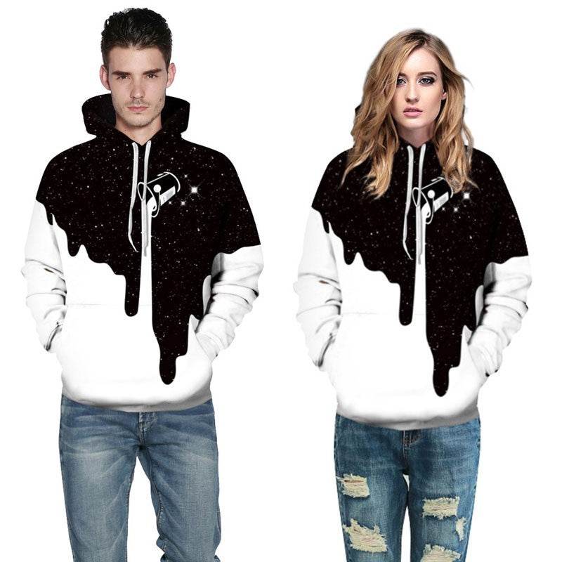 Spill Milk 3D Printed Hoodies - Mubimart