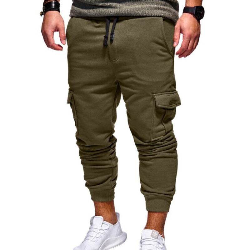 men sport jogger pants men sweatpants - Mubimart