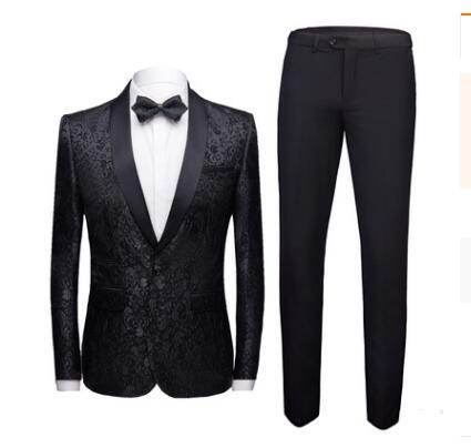 Men''s suit suits men wedding Dress Suit Set - Mubimart