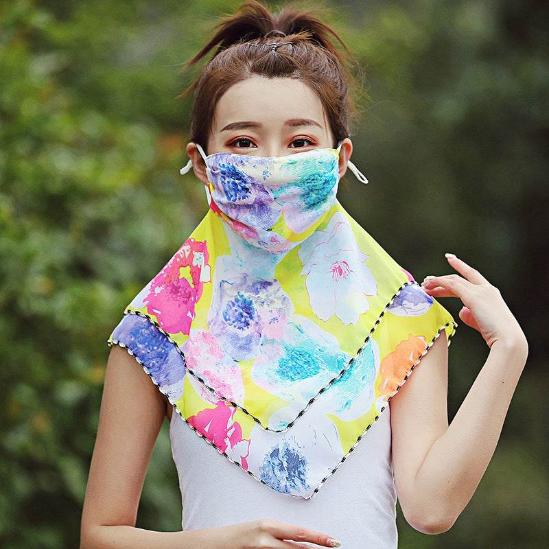 Sunscreen mask scarves - Mubimart