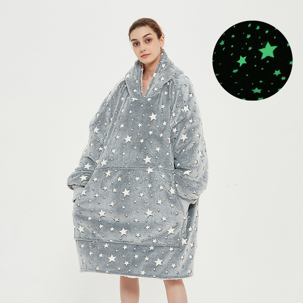 Cold and warm nightgown - Mubimart -  